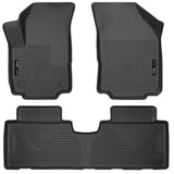 Husky Liners 18-23 Chevrolet Equinox Weatherbeater Black Front & 2nd Seat Floor Liners 99131