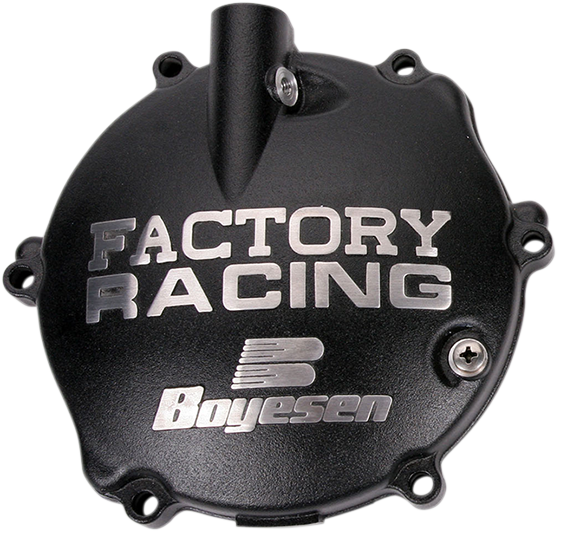 Tapa de embrague BOYESEN - Negra - YZ125 CC-31B 