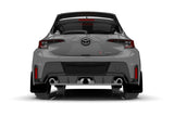 Rally Armor 2023 Toyota GR Corolla Black UR Mud Flap w/ White Logo MF89-UR-BLK-WH