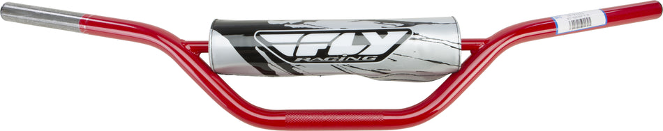 FLY RACING 1010 Carbon Steel Handlebar Mini Red MOT-110X-PC-RD