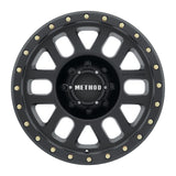 Method MR309 Grid 18x9 +18mm Offset 8x6.5 130.81mm CB Matte Black Wheel MR30989080518