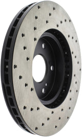 StopTech 99-08 Acura TL (STD Caliber) / 01-03 CL / 04-09 TSX Cross Drilled Left Front Rotor 128.40046L