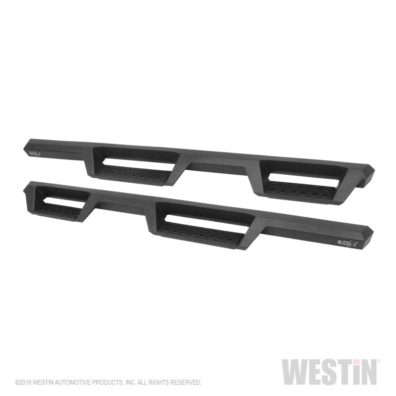 Westin 18-20 Jeep Wrangler JL Unlimited 4DR HDX Drop Nerf Step Bars - Textured Black 56-14065