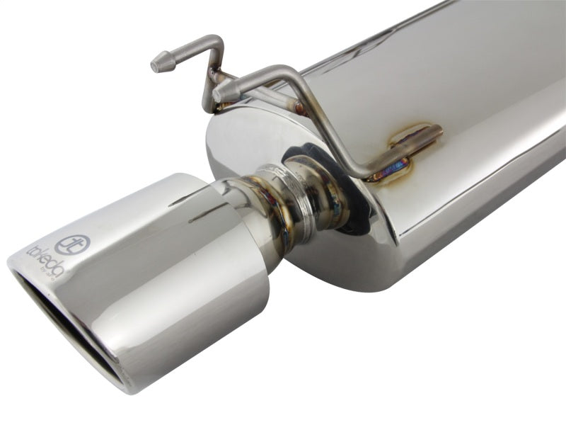 aFe Takeda Exhaust 304SS Dual Cat-Back con puntas pulidas 13-17 Honda Accord LX/EX/EX-L Sedan L4 2.4L