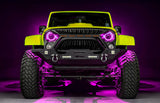 ORACLE Lighting 07-18 Jeep Wrangler JK Oculus 7in. ColorSHIFT Bi-LED Projector Headlights 5876-504