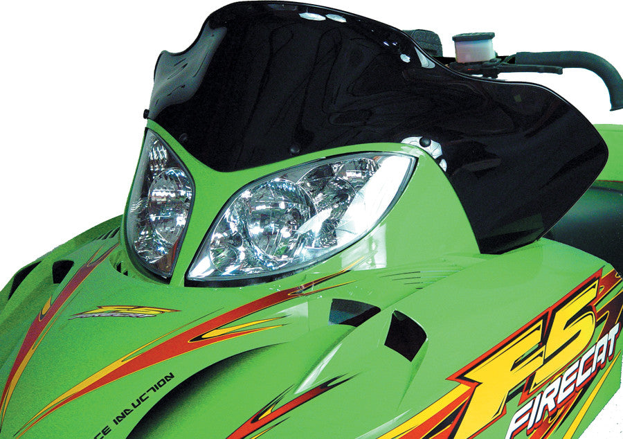 POWERMADD Cobra W/S Low Black 14.25" A/C Firecat/Sabercat 12421