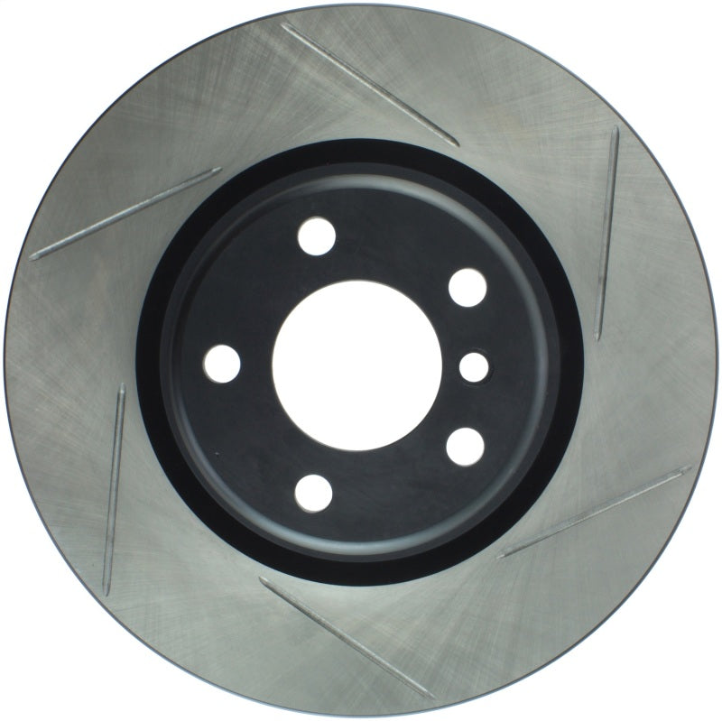 StopTech 16-18 BMW 320i Sport Slotted Left Rear Rotor 126.34145SL