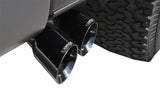 Corsa 11-14 Ford F-150 Raptor 6.2L V8 145in Wheelbase Black Xtreme Cat-Back Exhaust 14760BLK
