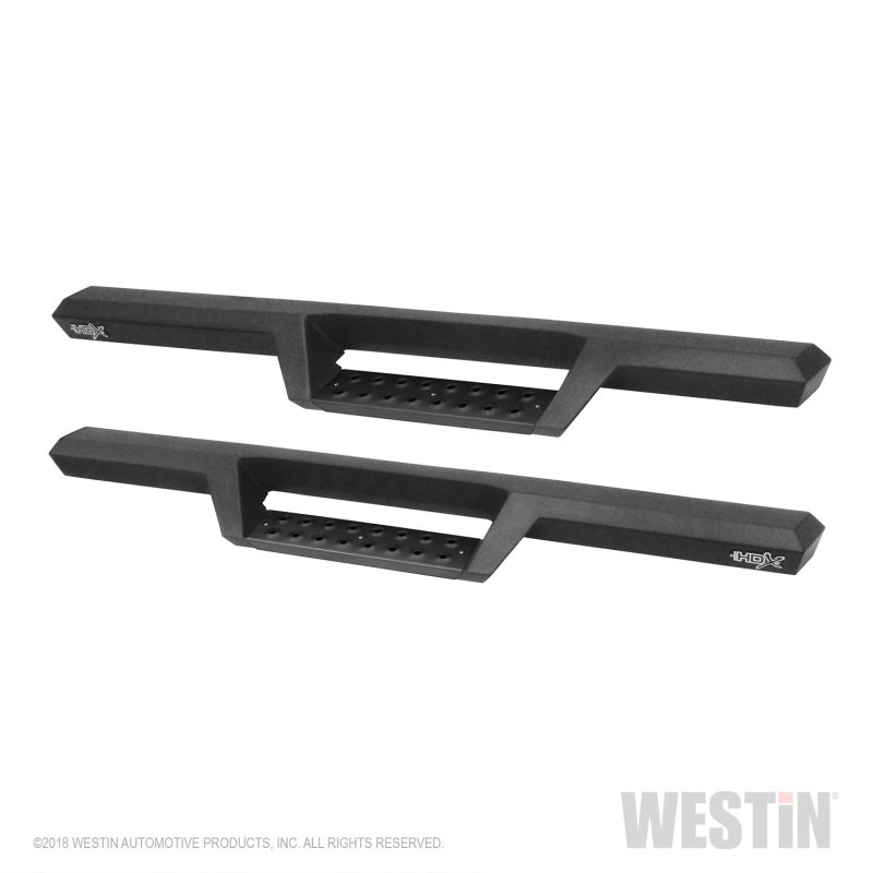 Westin 18-20 Jeep Wrangler JL 2DR HDX Drop Nerf Step Bars - Textured Black 56-14055