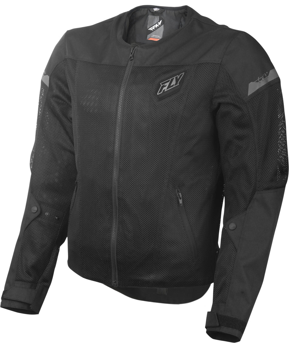 FLY RACING Flux Air Mesh Jacket Black Sm #6179 477-4070~2