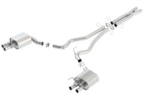 Borla 15-16 Ford Mustang Shelby GT350 5.2L ATAK Cat Back Exhaust (Uses Factory Valence) 140684
