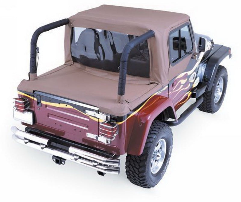 Rampage 1992-1995 Jeep Wrangler(YJ) Cab Soft Top And Tonneau Cover - Spice Denim 993017