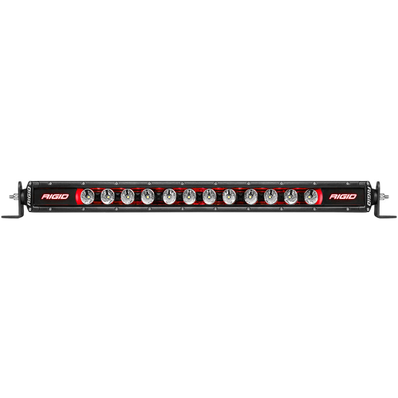 Rigid Industries 30in Radiance Plus SR-Series Single Row LED Light Bar with 8 Backlight Options 230603