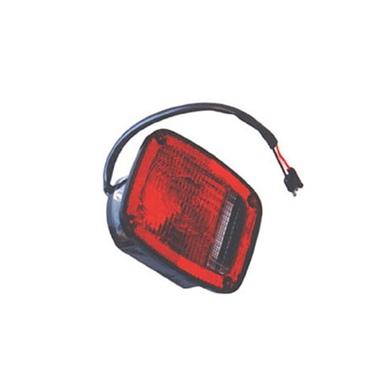 Omix Left Black Tail Lamp 76-80 Jeep CJ Models 12403.03