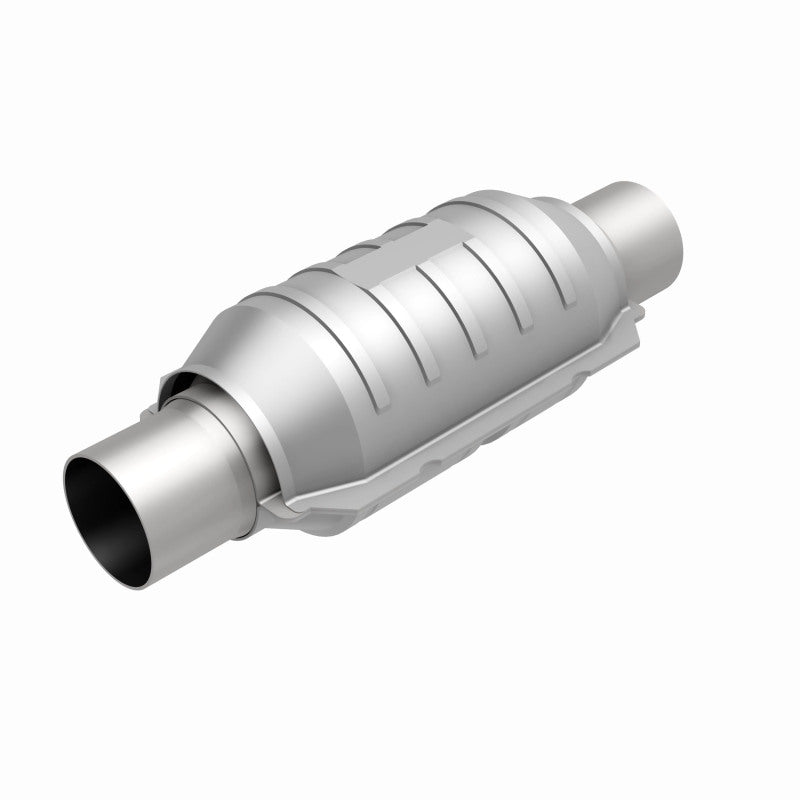 MagnaFlow Conv Univ 2.25in Inlet/Outlet Center/Center Round 9in Body L x 5.125in W x 13in Overall L 51205