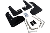 Rally Armor 2015-2016 VW Golf R UR Black Mud Flap w/ Grey Logo MF40-UR-BLK/GRY