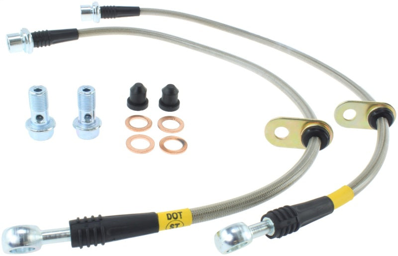 StopTech 92-01 Toyota Camry Stainless Steel Rear Brake Lines 950.44516