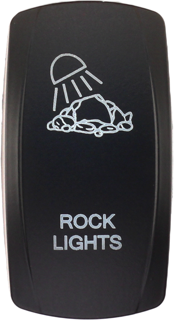 XTC Power Products Dash Switch Rocker Face Rock Lights SW00-00108018