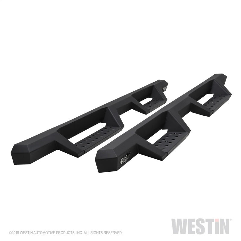 Westin HDX 05-20 Toyota Tacoma Drop Nerf Step Bars - Txt Black 56-12675