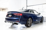 AWE Tuning Audi B9 S5 Coupe 3.0T Track Edition Exhaust - Diamond Black Tips (102mm) 3010-43058