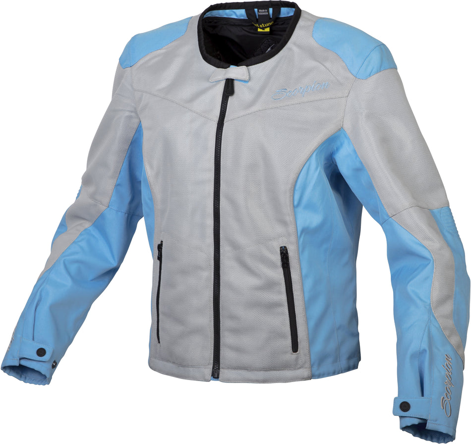 SCORPION EXO Women's Verano Jacket Grey/Blue Xl 50902-6