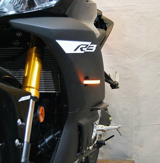 NEW RAGE CYCLESFront Led Turn Signals YamR3-FB