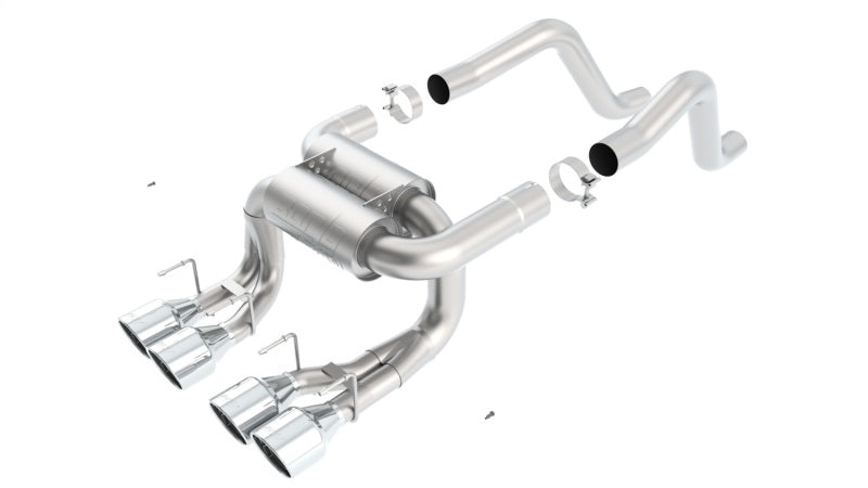Borla 06-12 Chevrolet Corvette Z06/ZR1 6.2L/7.0L 8cyl Aggressive ATAK Exhaust (rear section only) 11822