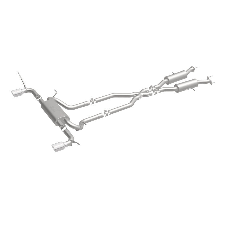 MagnaFlow Cat-Back SS 2.5in Dual Split Rear 4in Black Tip 11-16 Jeep Grand Cherokee 5.7L V8/3.6L V6 19216