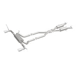 MagnaFlow Cat-Back SS 2.5in Dual Split Rear 4in Black Tip 11-16 Jeep Grand Cherokee 5.7L V8/3.6L V6 19216