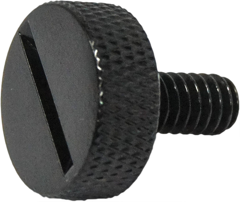 HARDDRIVE Quarter Turn Thumb Screw 1/4-20 Black 05-097BK