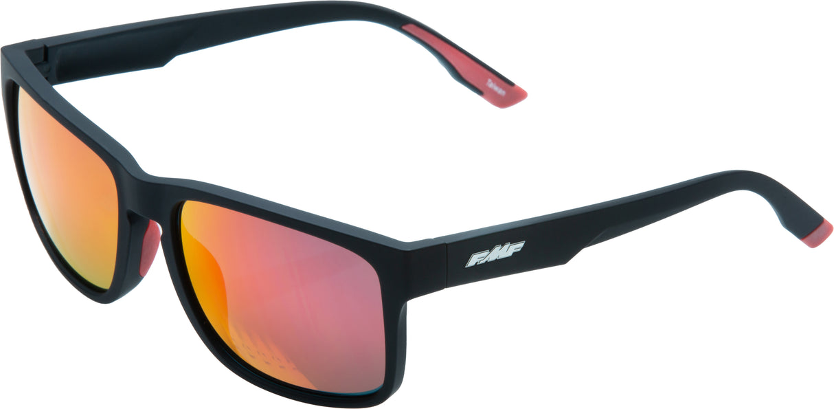 FMF VISION Gears Sunglass Mt Blk / Red Mirror F-61503-251-01