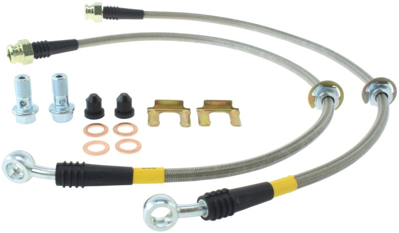 StopTech 02-07 WRX Stainless Steel Rear Brake Lines 950.47501