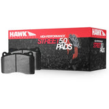 Hawk HPS 5.0 AP Racing w/ 0.654 Thickness Performance Street Brake Pads KHB110B.654