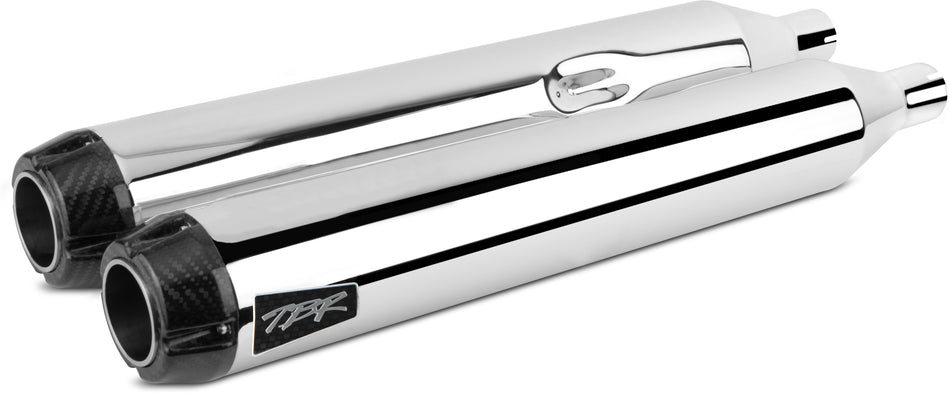 TBR Comp S Slip-On Touring Tc Chrome W/Cf End Cap 005-3870499D