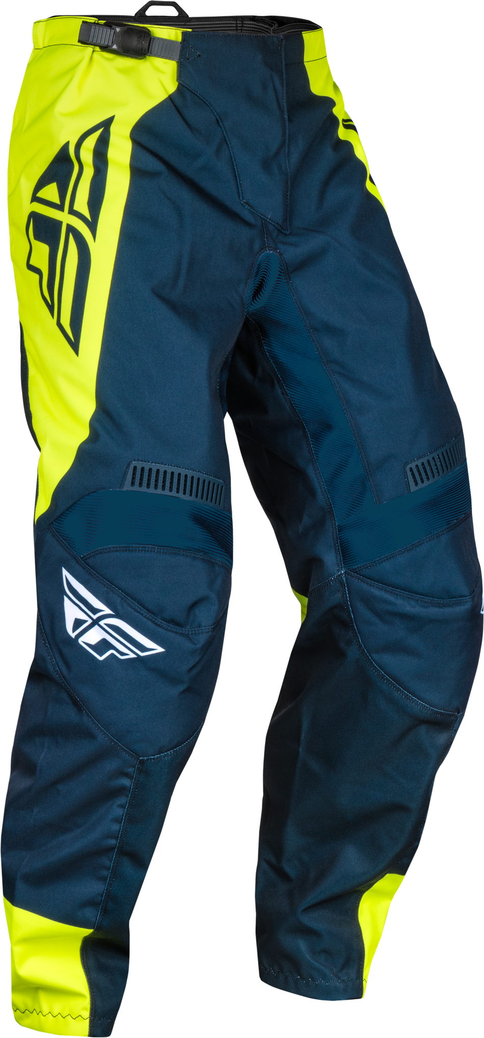 FLY RACING F-16 Pants Navy/Hi-Vis/White Sz 28 377-93228