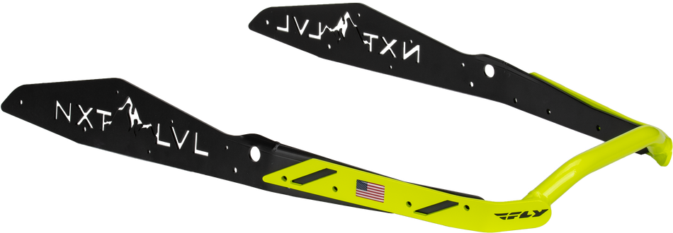 SPG Nxt Lvl Rear Bumper Black/Lime Pol D-NXPRB234-LT