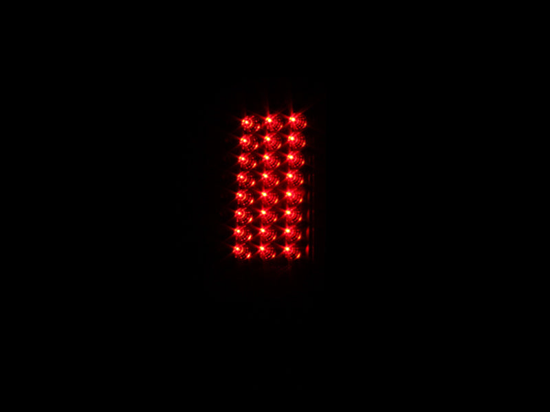 ANZO 2008-2015 Ford F-250 LED Taillights Black 311127