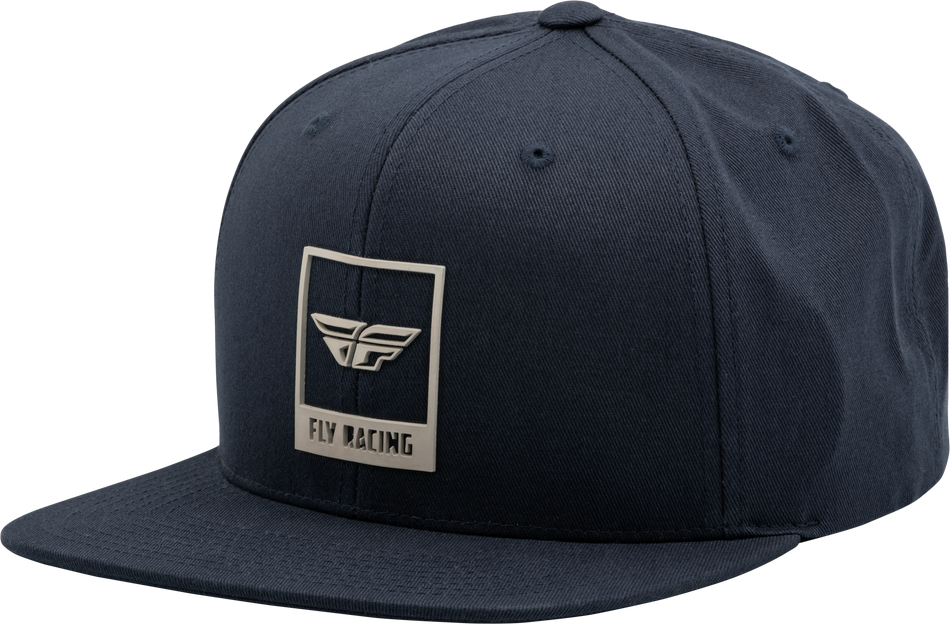 FLY RACING Fly Boss Hat Navy/Light Grey 351-0092