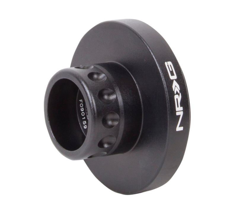 NRG Short Spline Adapter - Polaris RZR / Ranger (Secures w/OEM Lock Nut / Fits Quick Lock) - Black SRK-RZRLH