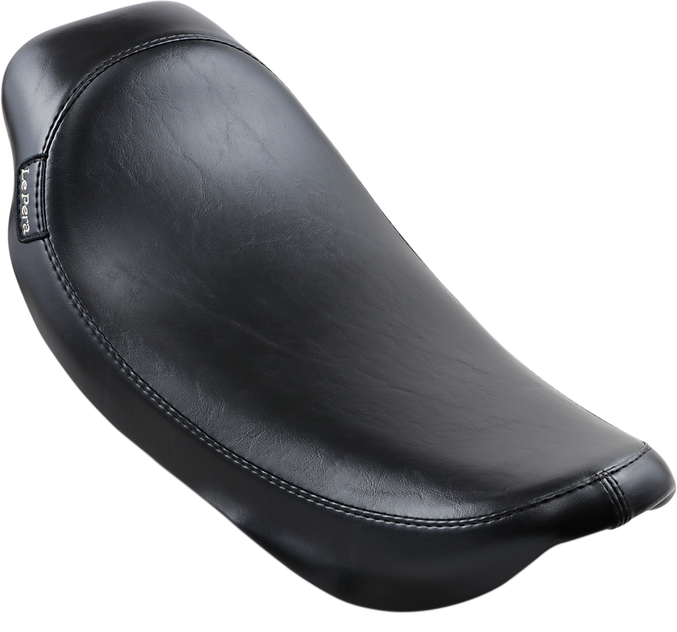 LE PERA Silhouette Solo Seat - Smooth - Black - Dyna '99-'03 LN-851