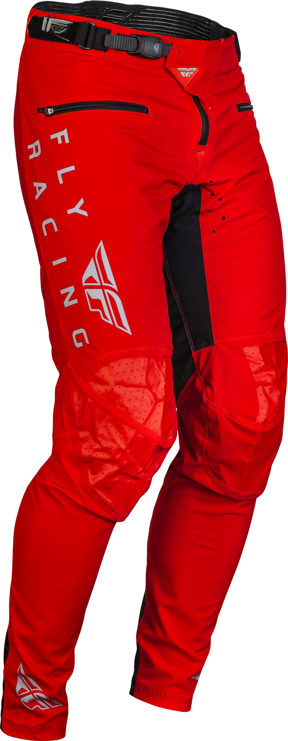 FLY RACING Youth Radium Bicycle Pants Red/Black/Grey Sz 18 376-04318