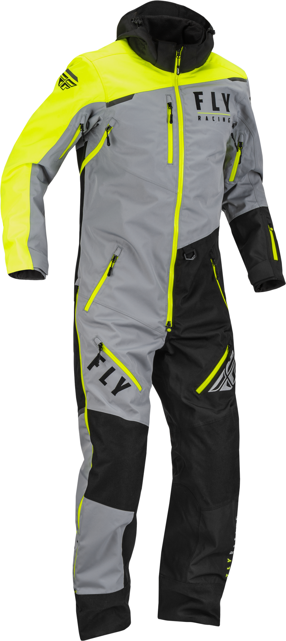 FLY RACING Cobalt Shell Monosuit Black/Grey/Hi-Vis 2x 470-43512X