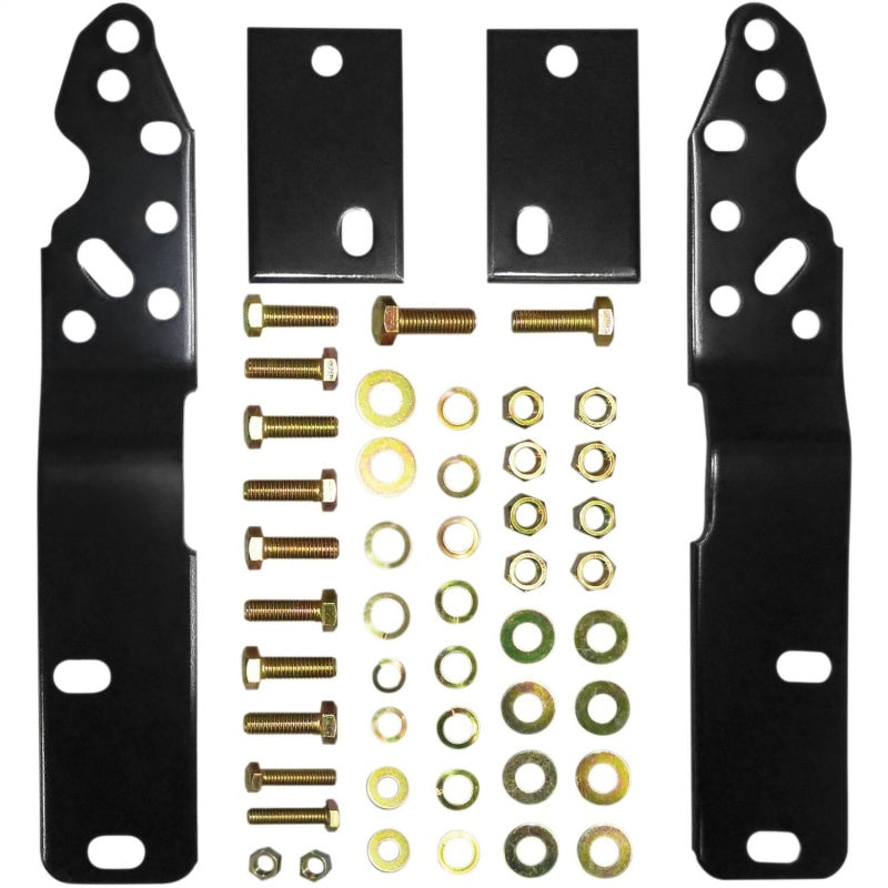 Westin/Fey 72-93 Fleet Side / 97-98 F-250/350HD (Exc. 250LD) Universal Bumper Mount Kit - Black 92230