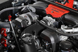 Perrin 22-23 Subaru BRZ/Toyota GR86 Silicone Inlet Hose (3in. ID / SS Wire) - Black PSP-INT-432BK