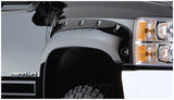 Bushwacker 07-14 Chevy Silverado 2500 HD Pocket Style Flares 2pc - Black 40087-02