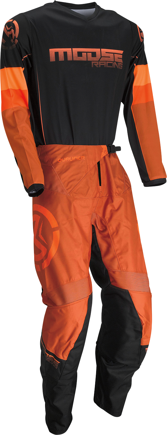 MOOSE RACING Qualifier® Trikot - Orange/Grau - Klein 2910-7196 