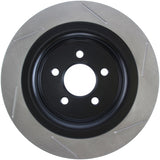 StopTech 2015 Ford Mustang GT w/ Brembo Brakes Right Rear Slotted Brake Rotor 126.61109SR