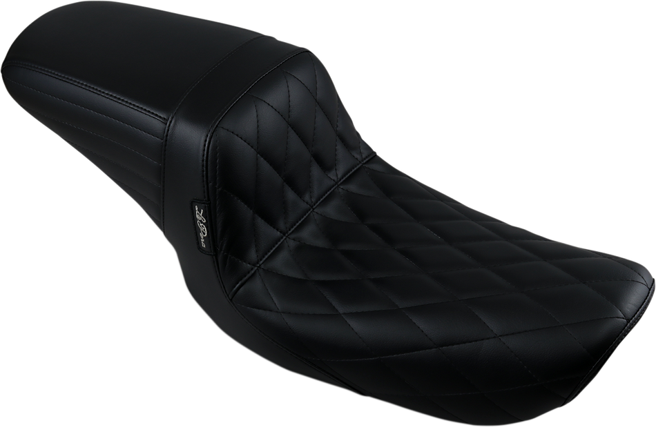 LE PERA Kickflip Seat - Diamond - Black - FXD '96-'03 LN-591DM