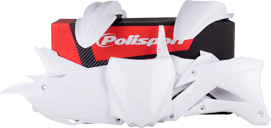 Kit de carrocería POLISPORT - Completo - Blanco - KX 85 90633 