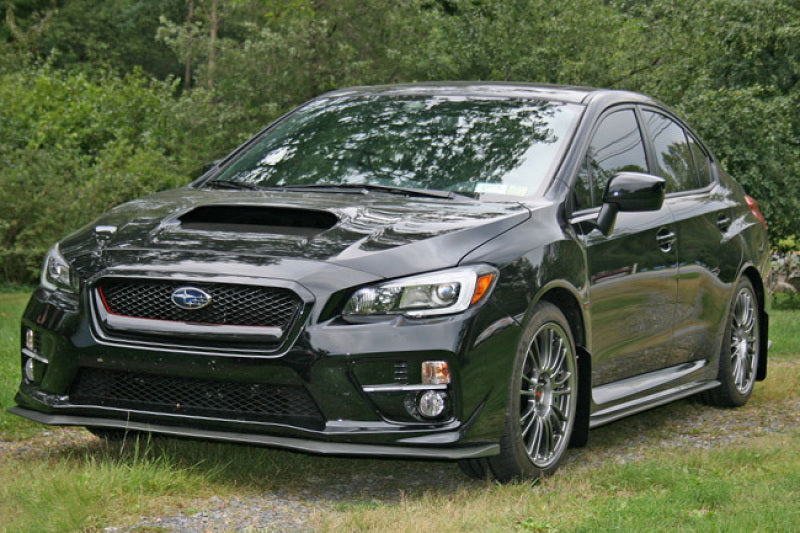 Rally Armor 15+ Subaru WRX & STi Sedan Only UR Red Mud Flap w/ White Logo MF32-UR-RD/WH